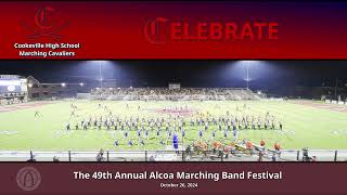 Cookeville High School Marching Cavaliers 4k UHD  Alcoa Marching Band Festival October 26 2024 [upl. by Burnaby]