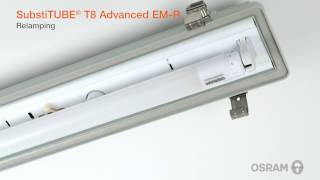 Installation guide for OSRAM SubstiTUBE T8 LED tubes [upl. by Mariken]