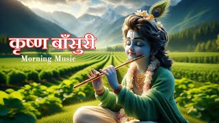 Krishna Flute  कृष्ण बाँसुरी Morning Flute Yoga Music Indian Relaxing Flute Positive Energy [upl. by Lupe]