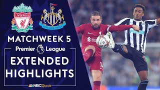 Liverpool v Newcastle United  PREMIER LEAGUE HIGHLIGHTS  8312022  NBC Sports [upl. by Rahman]