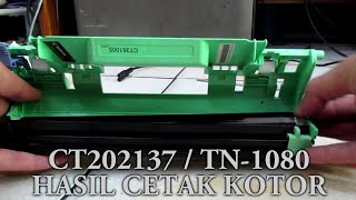 BERSIHKAN HASIL CETAK PRINTER XEROX DOCUPRINT P115W [upl. by Lenaj912]