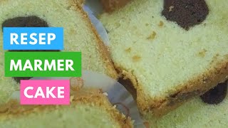 RESEP MARMER CAKE [upl. by Zealand]