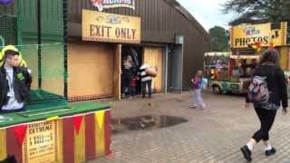 Alton Towers Scarefest 25102013  The Carnival Clowns Escape [upl. by Eigla]