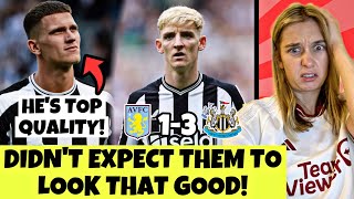 WTF NUFC Looked Amazing Gordon amp Schar Brilliant Newcastle 31 Aston Villa Reaction [upl. by Aknaib671]