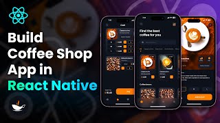 📱 Build a Coffee Shop App using React Native ☕ Beginner  2023 [upl. by Shelagh]