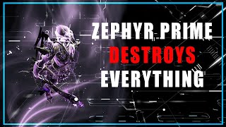 Zephyr Prime build  Easy to make  No archon shards [upl. by Jaye]