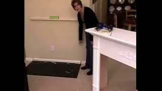 How to Makeover Your Home Using a Fireplace Mantel and Electric Fireplace PBS  Part 1 [upl. by Eiramanna]