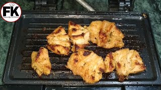 Grilled Chicken for Weight Loss  Diet Special Chicken Tikka Kebab  Chicken Kabab Recipe  Kabab [upl. by Vanna]