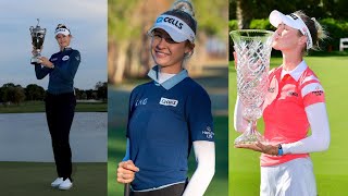 Nelly Korda joins exclusive 3member club ft Annika Sorenstam by winning the Player of the Yr title [upl. by Ginny]