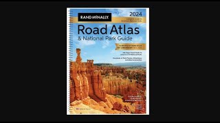 Rand McNally 2024 Road Atlas amp National Park Guide [upl. by Ronni]