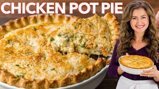 The Best HOMEMADE CHICKEN POT PIE RECIPE I Ever Made [upl. by Dnalyag746]