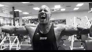 Dwayne The Rock Johnsons Shoulder Workout [upl. by Okoyk7]