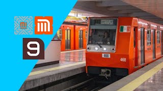 Recorrido Línea 9 Metro CDMX  Tacubaya  Pantitlán  Movilidad Metroaficionada [upl. by Imas346]