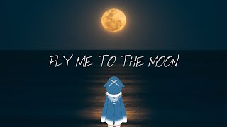 노래자막 Gura  Fly me to the moon [upl. by Nahsez]