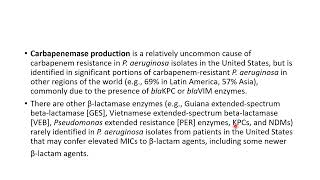 DifficulttoTreat Resistance Pseudomonas aeruginosa and Smaltophilia IDSA 2024 Treatment Guidance [upl. by Ativad285]