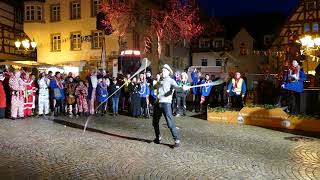 Adam beim Narrentreffen in Pfullendorf 2020 1 Video [upl. by Ahsemrak507]