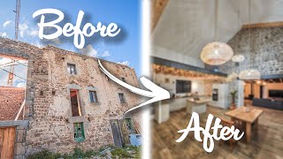 TIMELAPSE 3 YEARS RENOVATION OLD FARM 1820  TIMELAPSE RENOVATION CORPS DE FERME 1820 [upl. by Warp171]