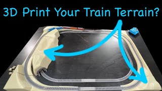 Can You 3D Print Your Train Layout Terrain [upl. by Brottman]