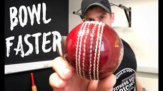 QUICK TIP to BOWL FASTER in Cricket [upl. by Gaivn]