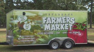 Texarkana extends Farmers Market into fall [upl. by Zetnahs]