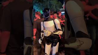 Teslas Humanoid Robot playing rock paper scissor 🤯😱🤖 [upl. by Nirot]