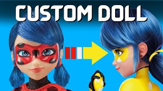 Making a Chronobug doll  Miraculous World London  Yellow Ladybug [upl. by Bren]