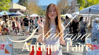 Come vintage hunting at the Petaluma antique fair 2024 spring show [upl. by Aicilat]