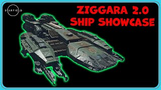 Starfield Ship Showcase The Ziggara 2 From Digfig Industries [upl. by Devi]