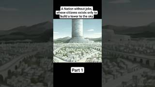 A Nation without jobs whose citizens exists only to build a tower to the sky anime shorts [upl. by Notloc]