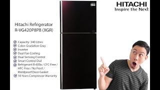 Hitachi RVG420P8PB Refrigerator Overview [upl. by Seira]