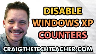 Disable Performance Counters on Windows XP [upl. by Ahael]