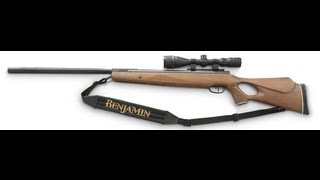 Benjamin Trail NP XL1100 22 Cal Super Magnum Pellet Rifle Review [upl. by Rehtae]