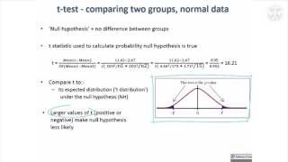 4 TTest for Comparing Two Groups [upl. by Ecirahc294]