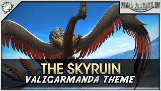 FFXIV  The Skyruin Valigarmanda OST Theme Worqor Lar Dor [upl. by Aihtak669]