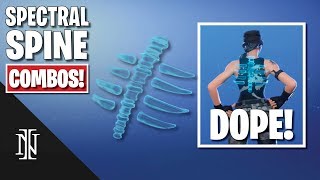 SPECTRAL SPINE Combos in Fortnite [upl. by Sakiv]