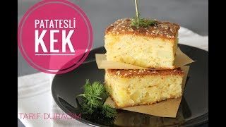 Börek tadında nefis bi kek💯💯 PATATESLİ KEK😍👌 [upl. by Ayalahs]