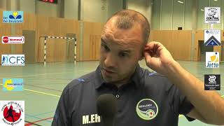 Interview du coach de Vilvoorde après le match Futsal Jette UR BXL CAP  R Vilvoorde du 20924 [upl. by Mcclimans]