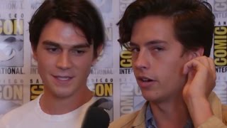 Riverdale Cast Spills Why We Should Tune In amp What Makes The Show Different  Comic Con 2016 [upl. by Oznofla]