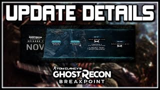 Ghost Recon Breakpoint  Update Details Cover Shoulder Swap Update Roadmap Player Survey amp More [upl. by Myers993]