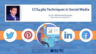 CCS4360 Techniques in Social Media  Week 4 [upl. by Mirna39]