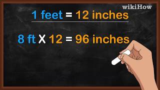 How to Convert Feet to Inches [upl. by Aizirk]