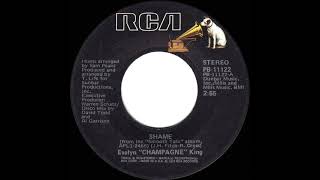 1978 HITS ARCHIVE Shame  Evelyn “Champagne” King stereo 45 single version [upl. by Eadmund]