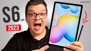 O melhor TABLET ANDROID de 2023 Galaxy TAB S6 LITE [upl. by Abeu]