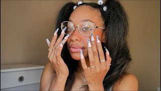 ASMR  Tapping  Mouth Sounds 🧚🏽‍♀️ [upl. by Eciened584]