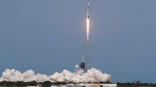 NASA SpaceX launch historic Falcon 9 flight [upl. by Aldrich]