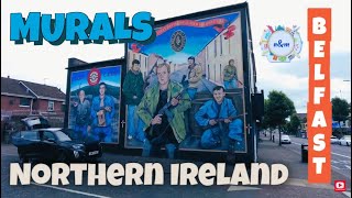 Exploring Belfasts Powerful Murals History Politics and Culture [upl. by Delwin]