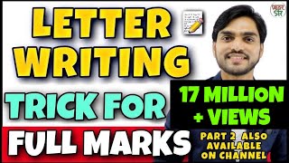 Letter Writing in English Trick  Letter Writing  Letter Writing in HindiEnglish FormatCBSE 1012 [upl. by Eaned]