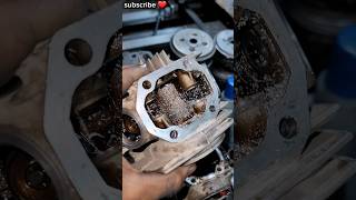 Honda 70cc New model Head Rocker Pin problem Proper solution 👌shortvideo bikelover [upl. by Moulden853]