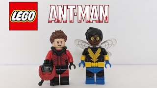 Custom Lego AntMan and The Wasp Minifigures StreetVerse [upl. by Naloc]