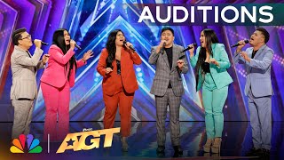 Filipino Singers L6 Perform quotAll By Myselfquot by Celine Dion  Auditions  AGT 2024 [upl. by Micro411]